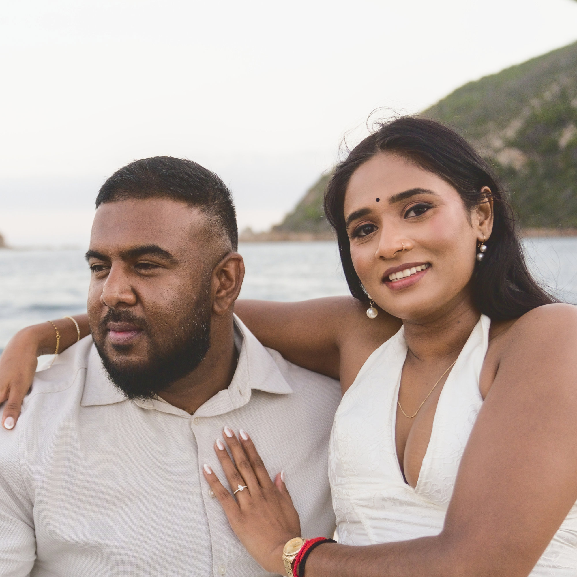 Boat cruise engagement shoot